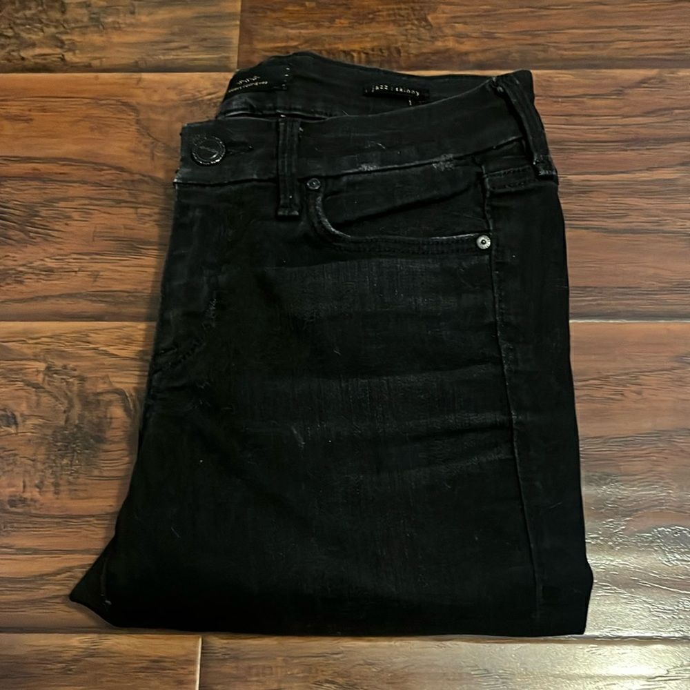 RND Robert Rodriquez Black Distressed Jazz Skinny Jeans